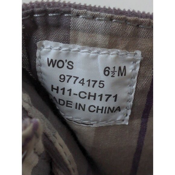 Sperry Topsider High Top Ankle Boot Shoe Womens 6.5 Gray Corduroy - Picture 8 of 9